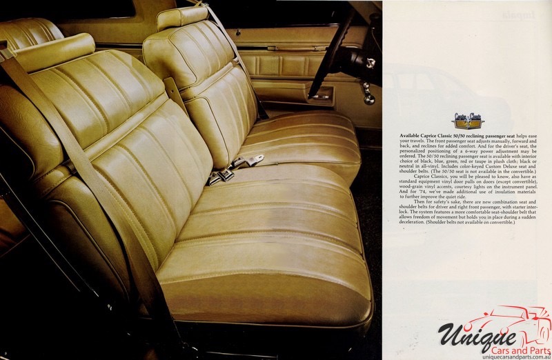 1974 Chevrolet Full-Size Brochure Page 2